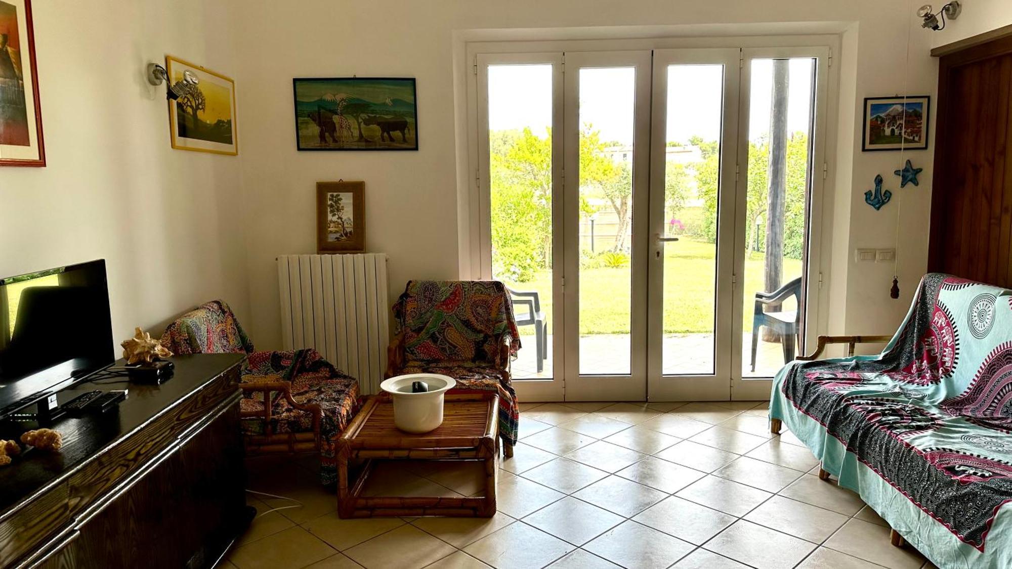 N084 - Numana, Villa Quadrilocale Con Meraviglioso Giardino Extérieur photo